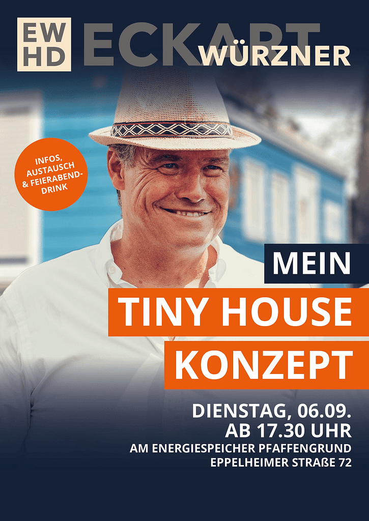 Tiny House Event Infoplakat