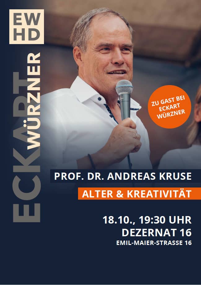 Zu Gast bei Eckart Würzner Infoplakat